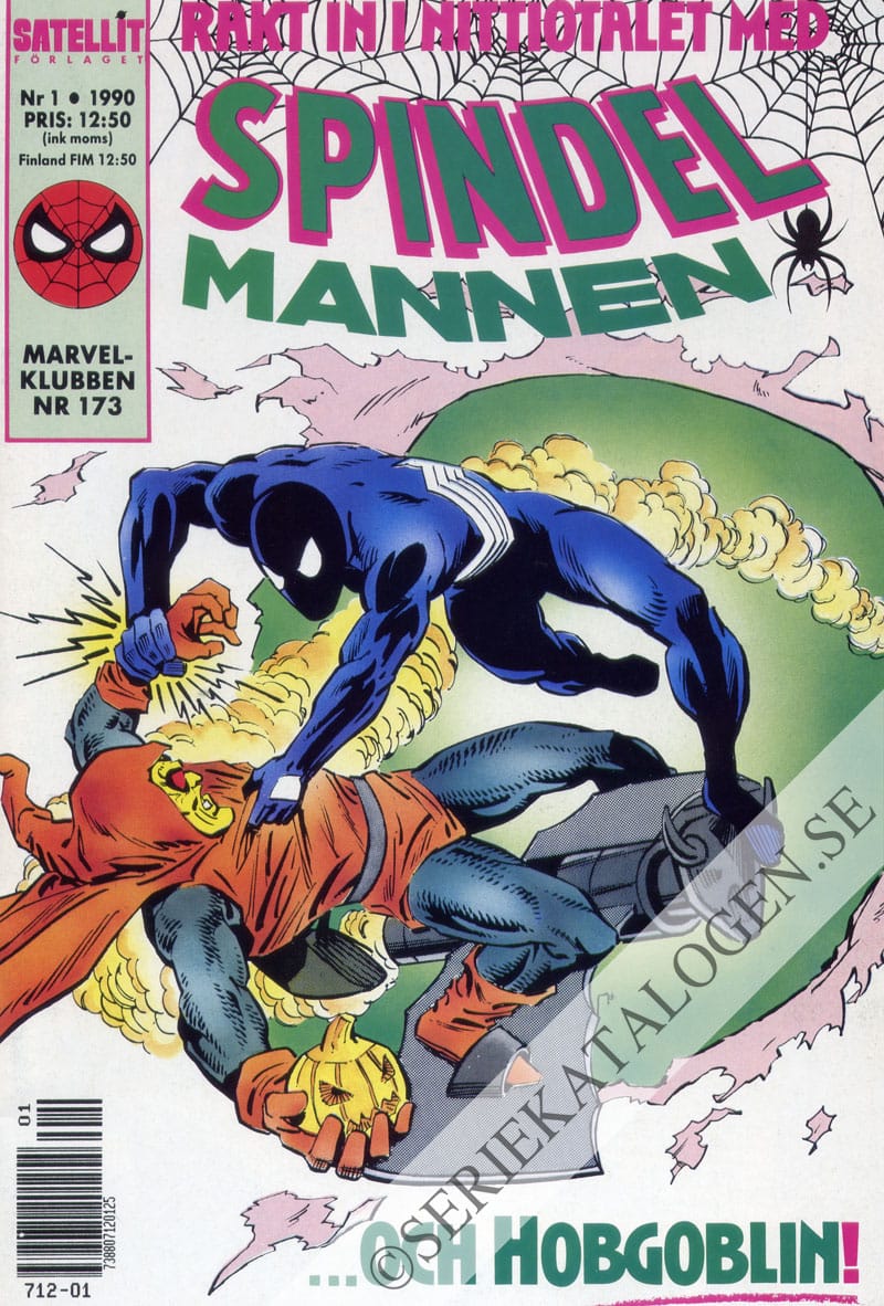 Framsida på Spindelmannen #1 (1990)