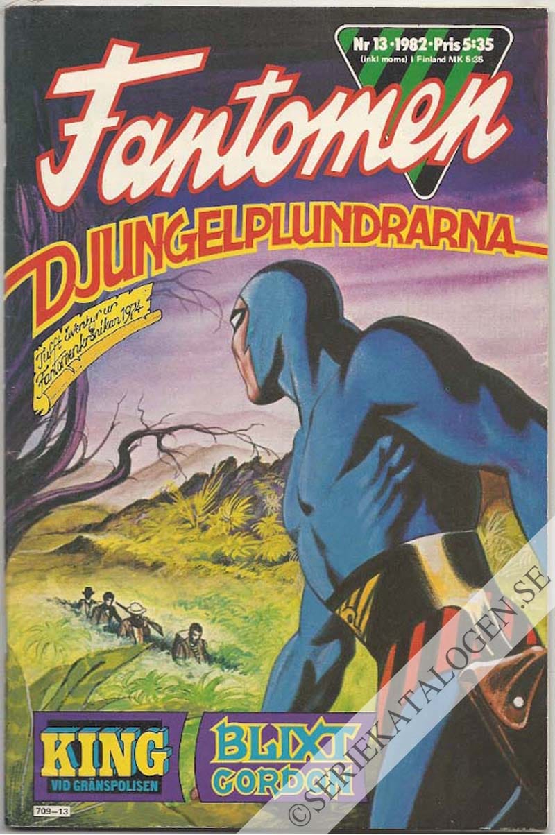 Framsida på Fantomen #13 (1982)