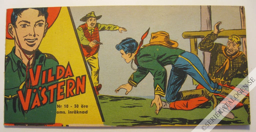 Framsida på Vilda Västern #10 (1960)