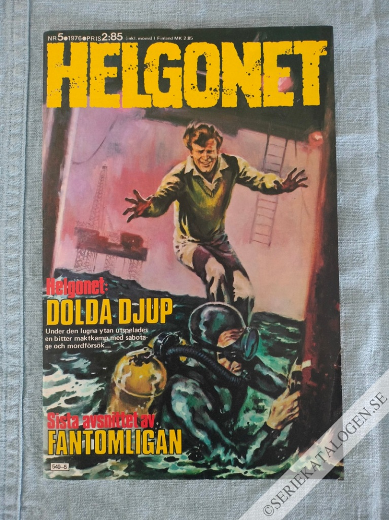 Framsida på Helgonet #5 (1976)