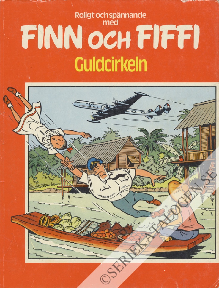 Framsida på Finn och Fiffi #50 - Guldcirkeln (1979)