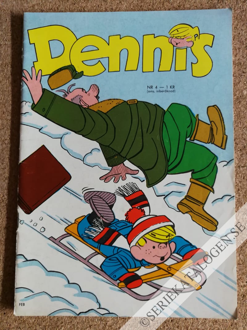 Framsida på Dennis #4 (1967)