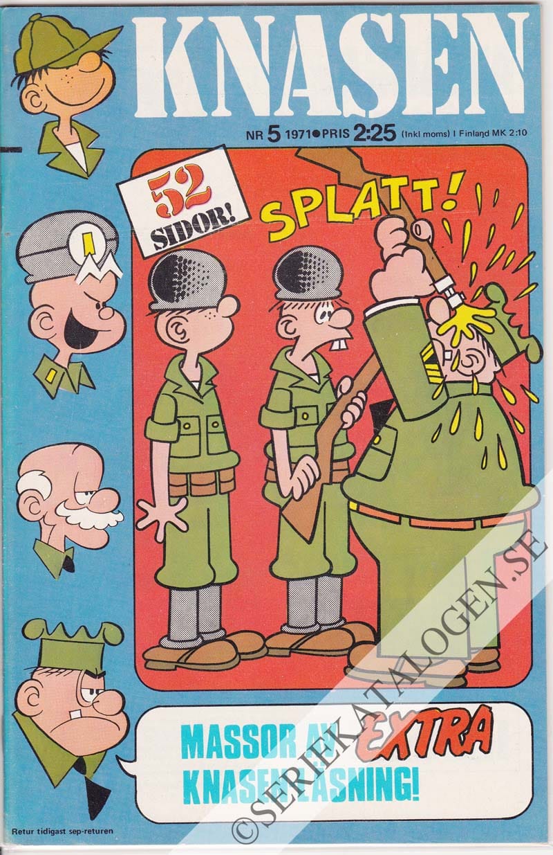 Framsida på Knasen #5 (1971)