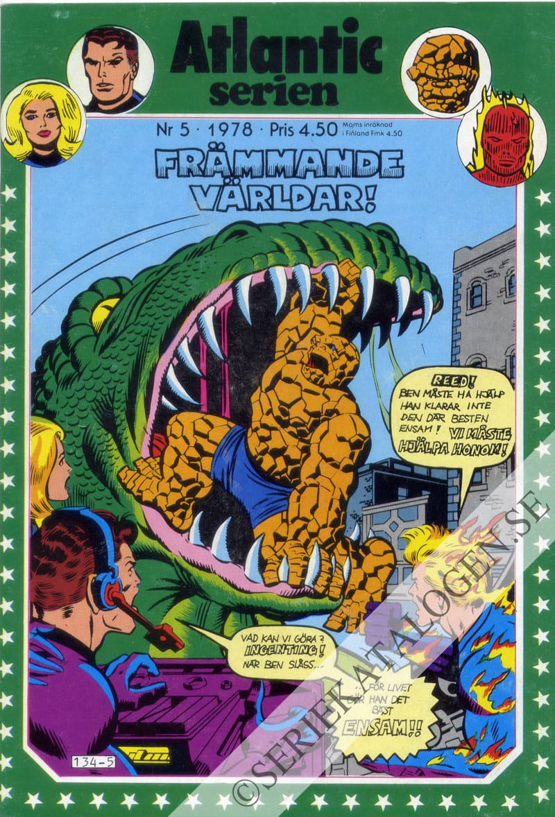Framsida på Atlanticserien #5 (1978)