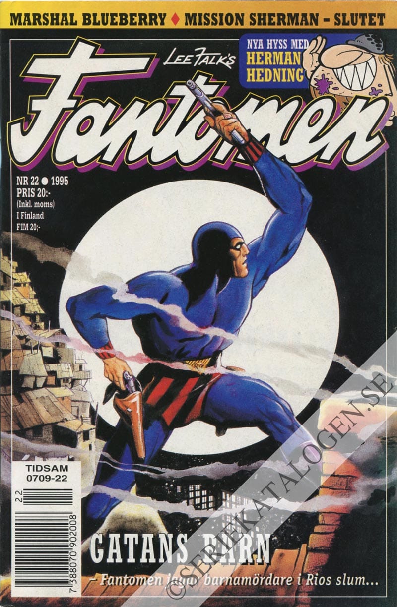 Framsida på Fantomen #22 (1995)