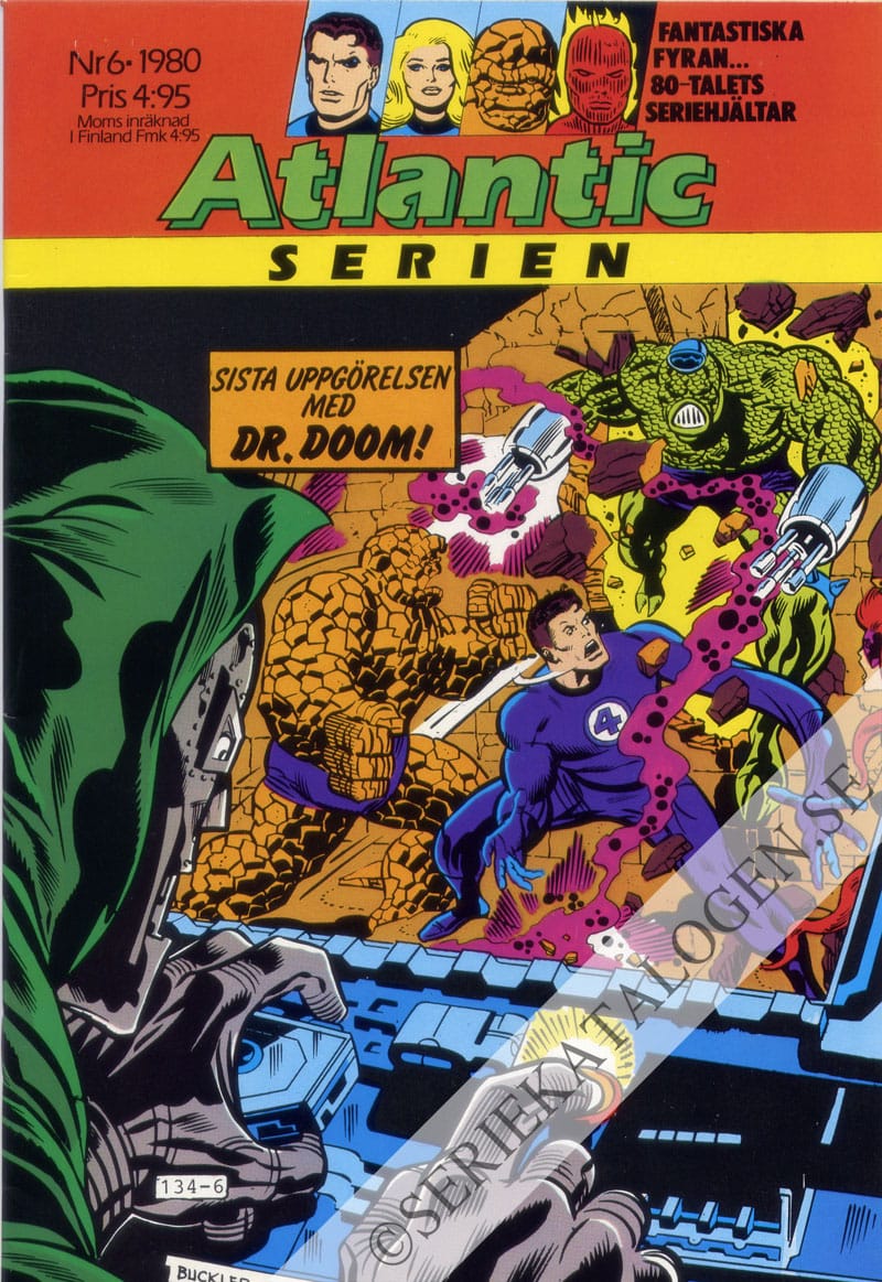 Framsida på Atlanticserien #6 (1980)