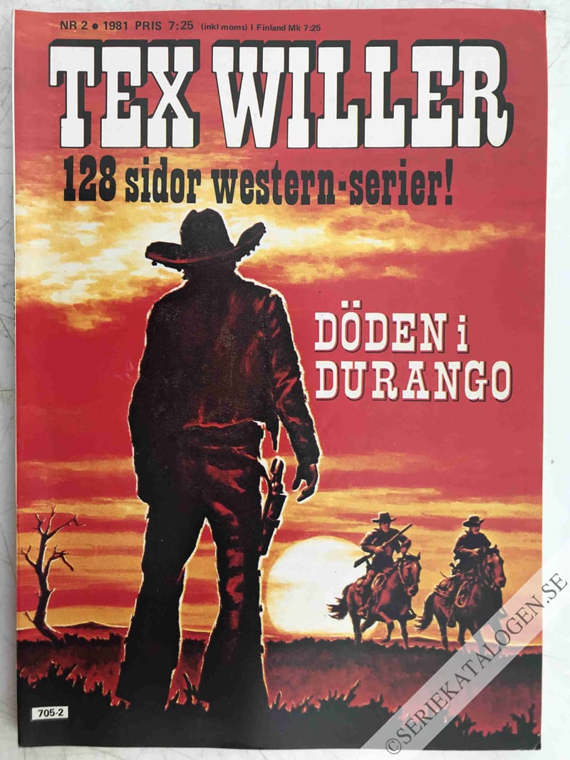 Framsida på Tex Willer #2 (1981)