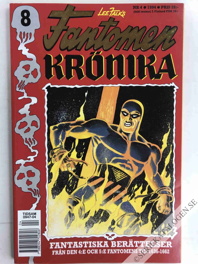 Framsida på Fantomen Krönika #4 (1994)