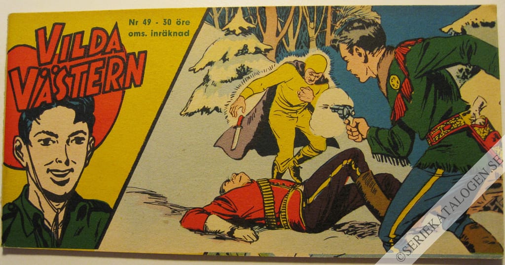 Framsida på Vilda Västern #49 (1960)