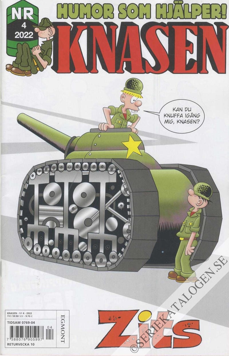 Framsida på Knasen #4 (2022)