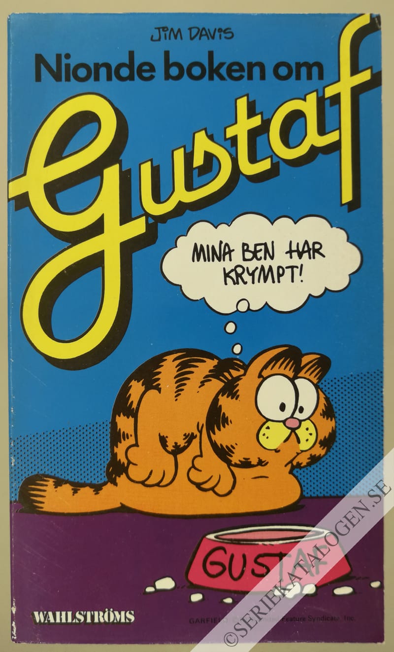 Framsida på Gustaf Nionde boken om Gustaf (1985)