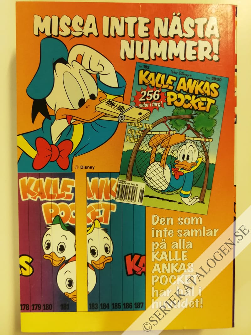 Baksida på Full fart, Kalle! (1995)