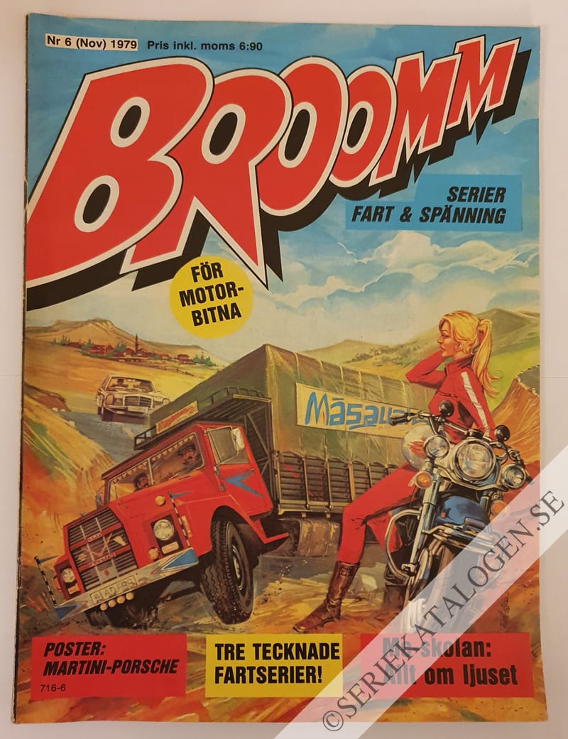Framsida på Broomm #6 (1979)