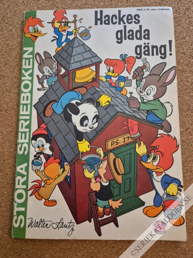 Framsida på Hackes glada gäng # (1963)