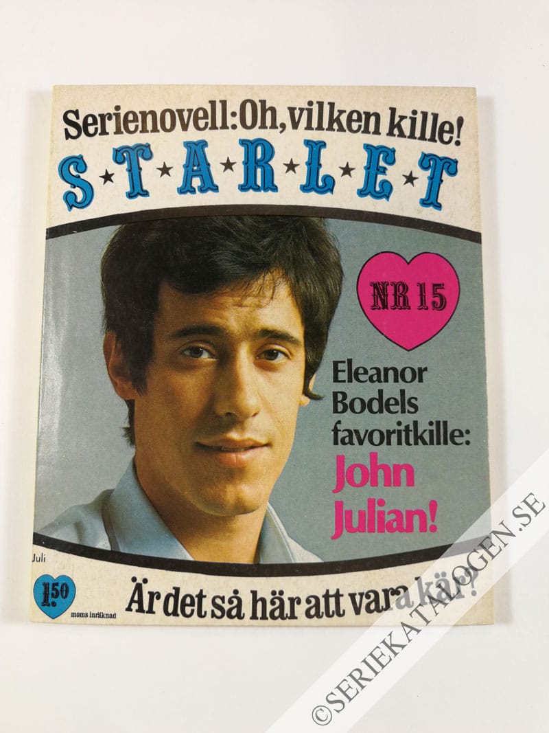 Framsida på Starlet #15 (1969)