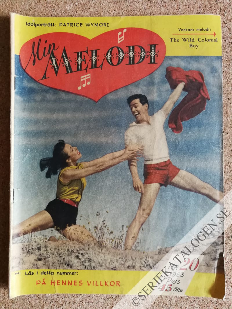 Framsida på Min melodi #20 (1953)