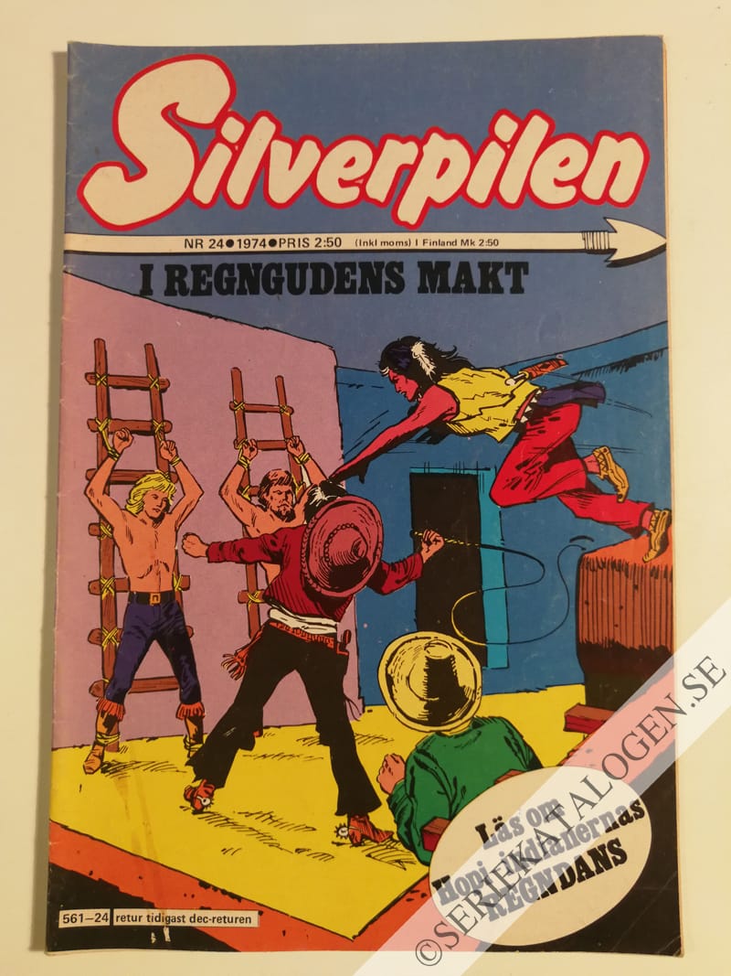 Framsida på Silverpilen #24 (1974)