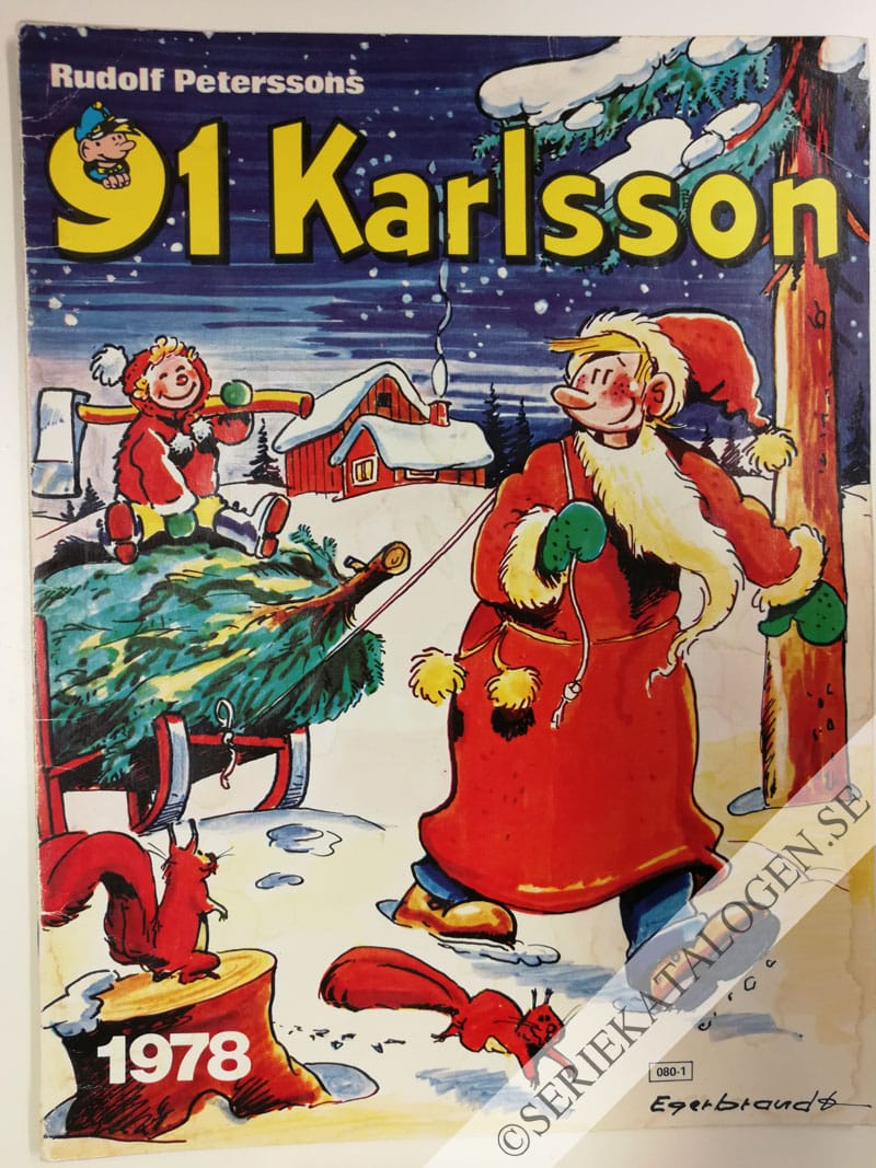 Framsida på 91 Karlsson # (1977)