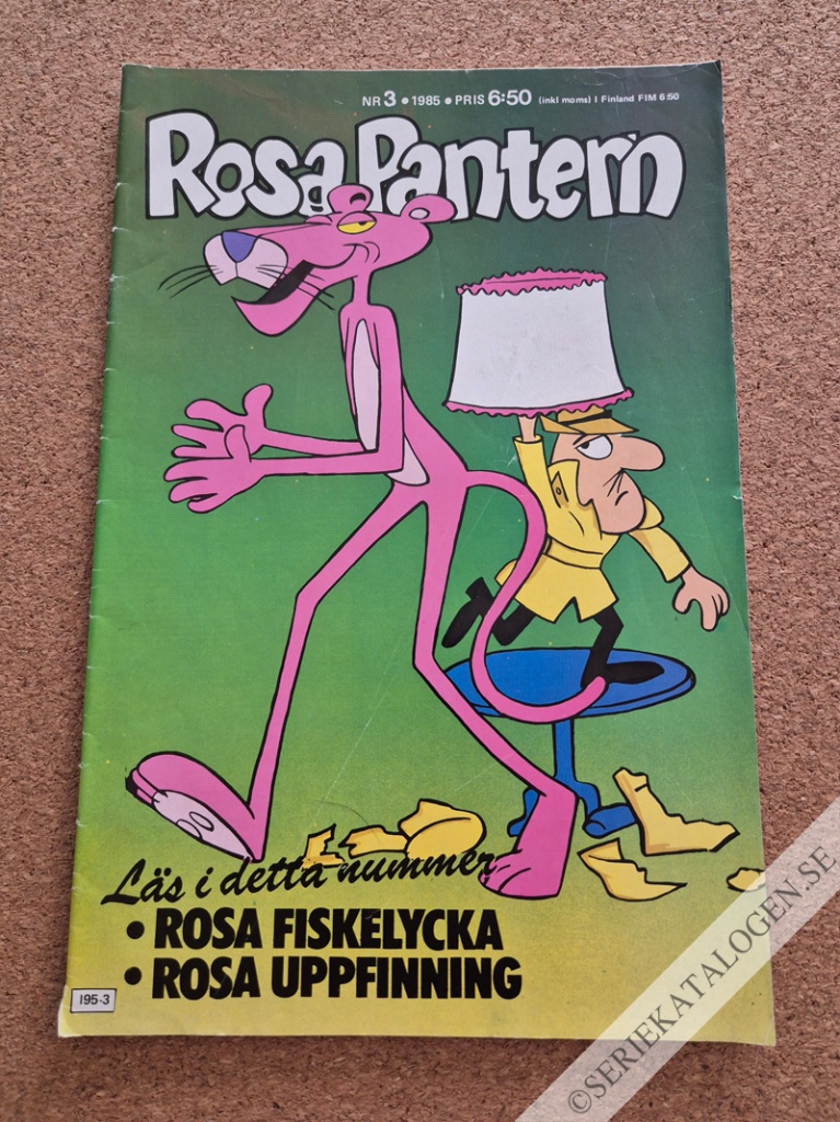 Framsida på Rosa Pantern #5 (1985)