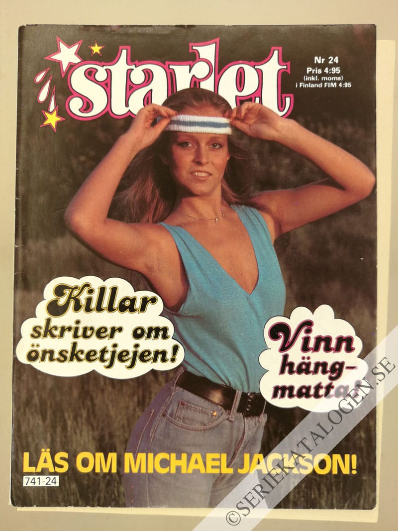 Framsida på Starlet #24 (1984)