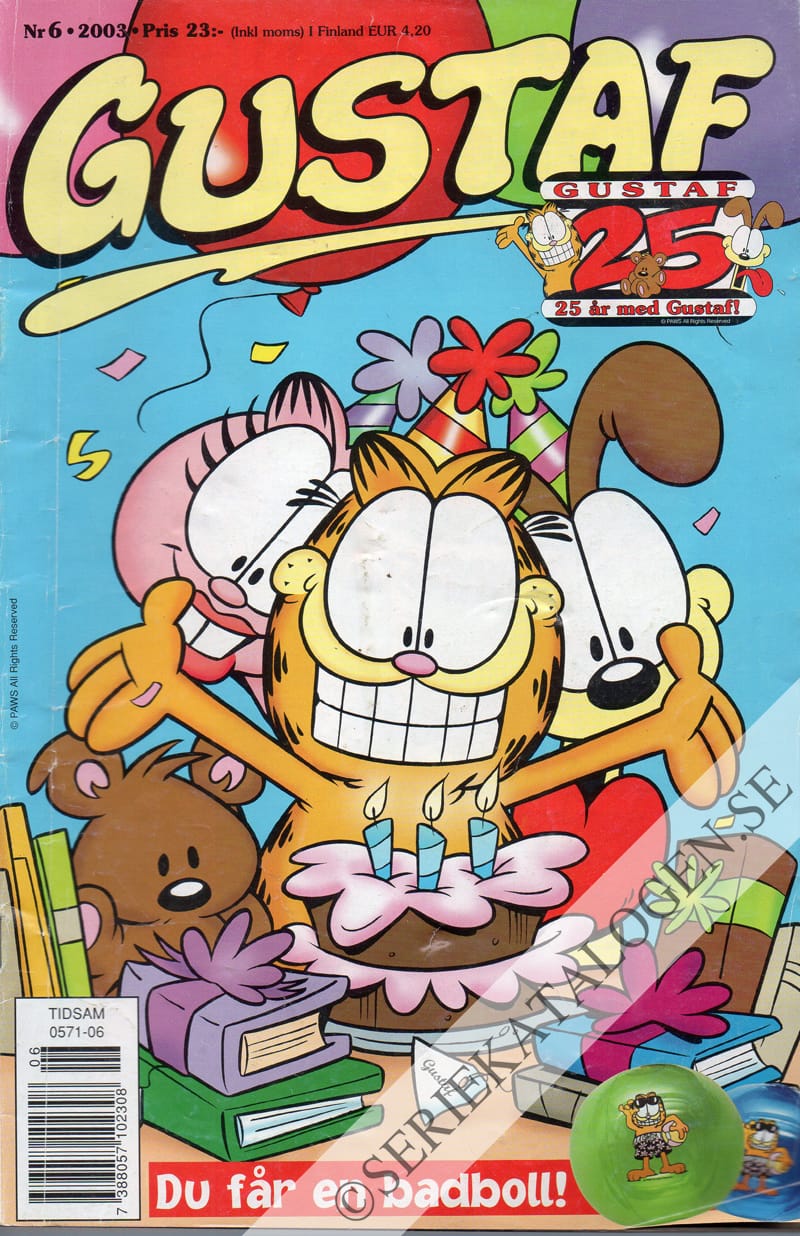 Framsida på Gustaf #6 (2003)