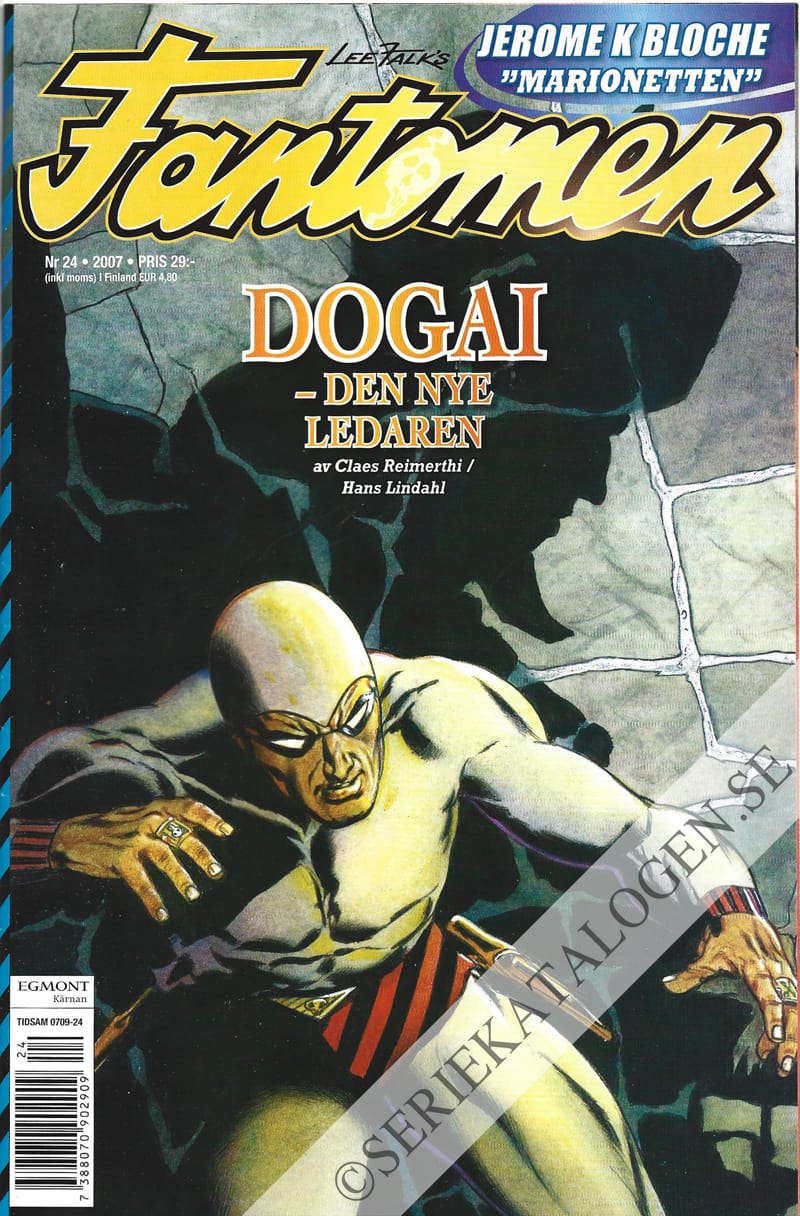 Framsida på Fantomen #24 (2007)