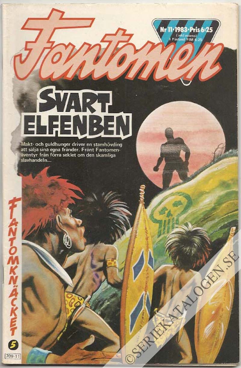 Framsida på Fantomen #11 (1983)