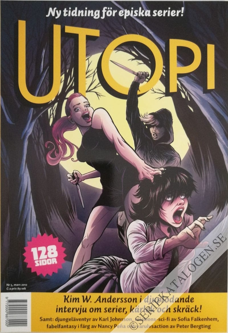 Framsida på Utopi magasin #5 (2012)