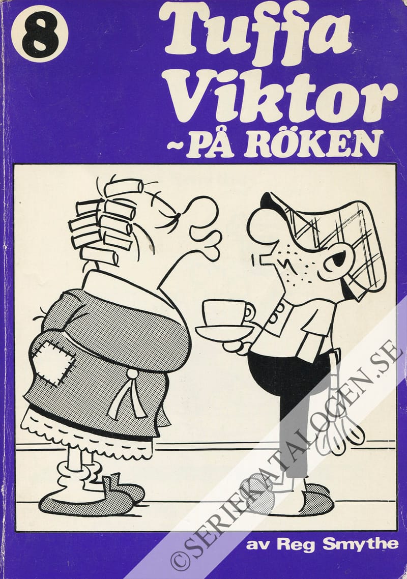 Framsida på Tuffa Viktor Tuffa Viktor - på röken (1973)