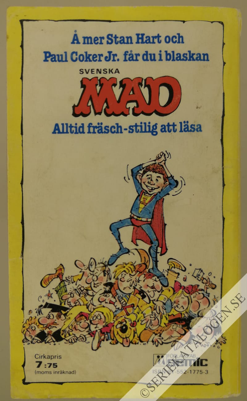 Baksida på En MAD lärobok i hämnd (1979)