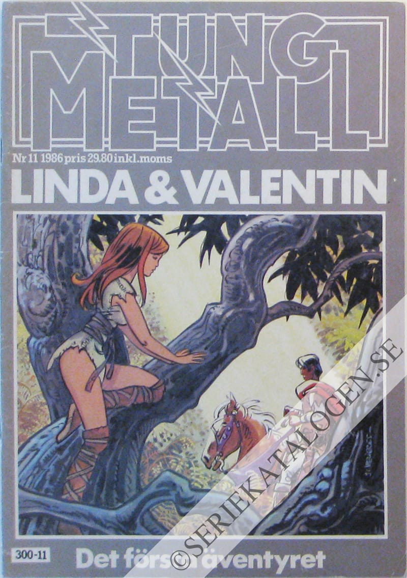 Framsida på Tung metall #11 (1986)