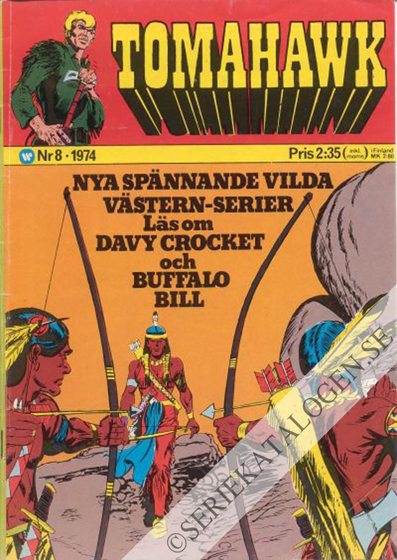 Framsida på Tomahawk #8 (1974)
