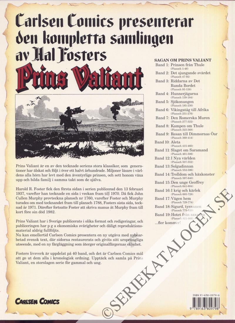Baksida på Hotet från saxarna (1999)
