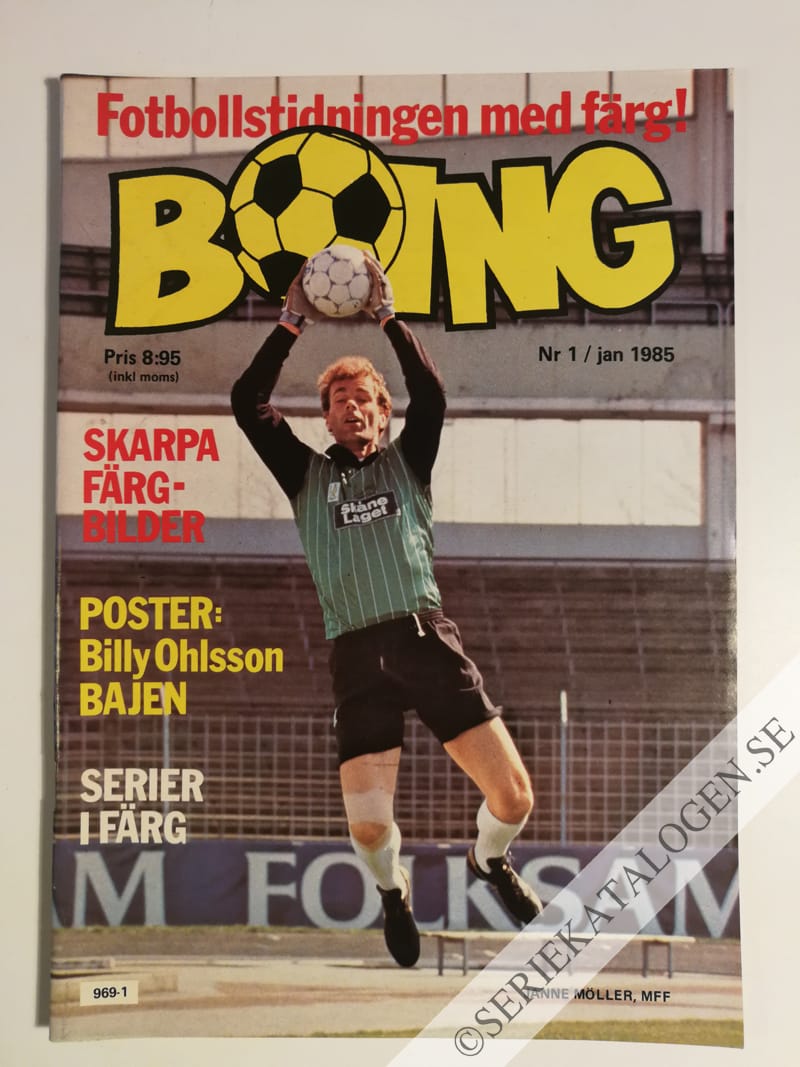 Framsida på Boing #1 (1985)