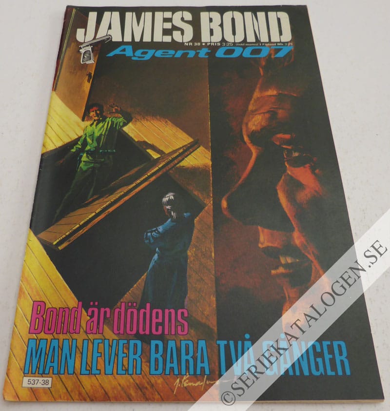 Framsida på James Bond agent 007 #38 (1976)