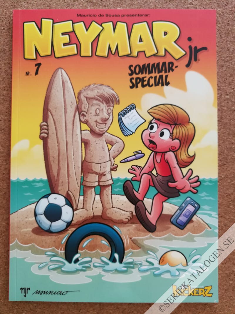 Framsida på Mauricio de Sousa presenterar Neymar jr. Sommarspecial (2017)