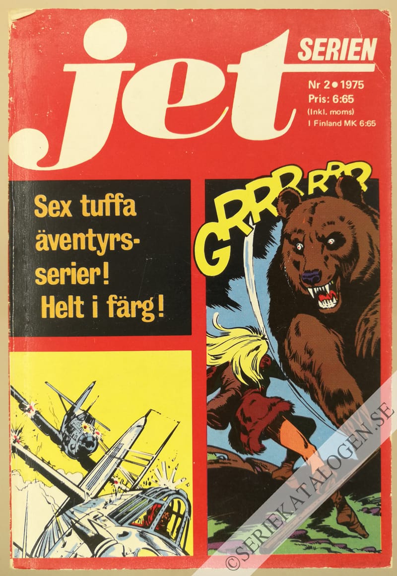 Framsida på Jetserien #2 (1975)