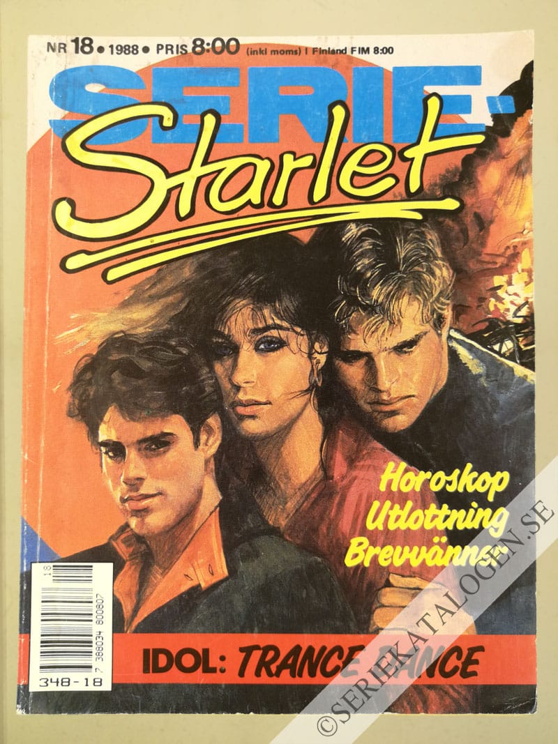 Framsida på Seriestarlet #18 (1988)