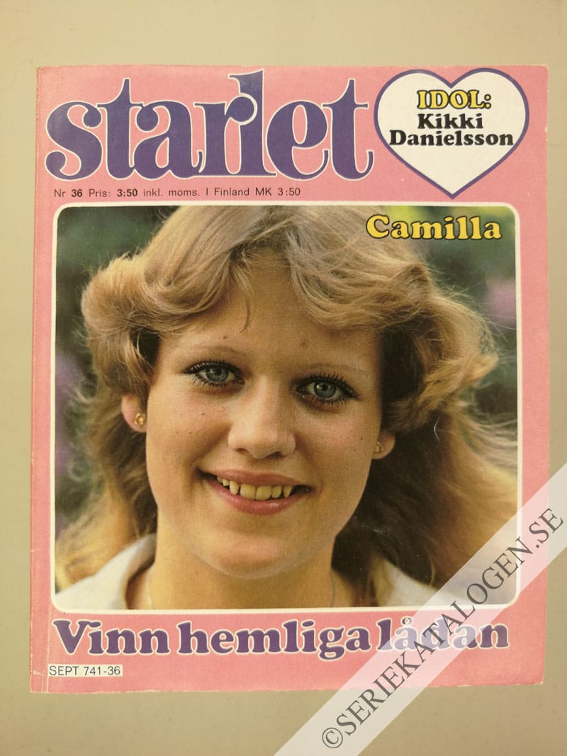 Framsida på Starlet #36 (1979)