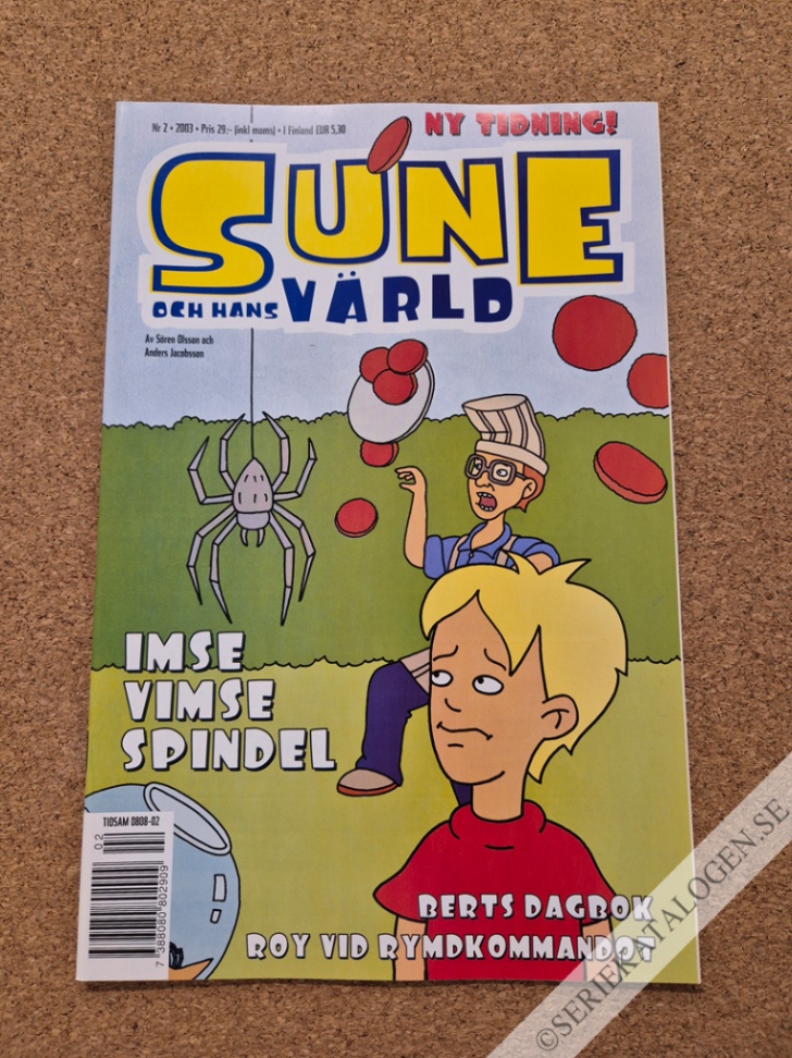 Framsida på Sune och hans värld #2 (2003)