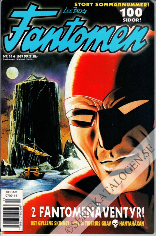 Framsida på Fantomen #14 (1997)