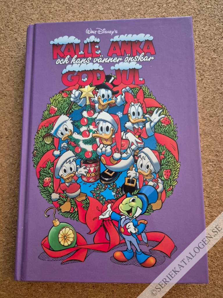 Framsida på Kalle Anka och hans vänner önskar God Jul! #18 (2012)