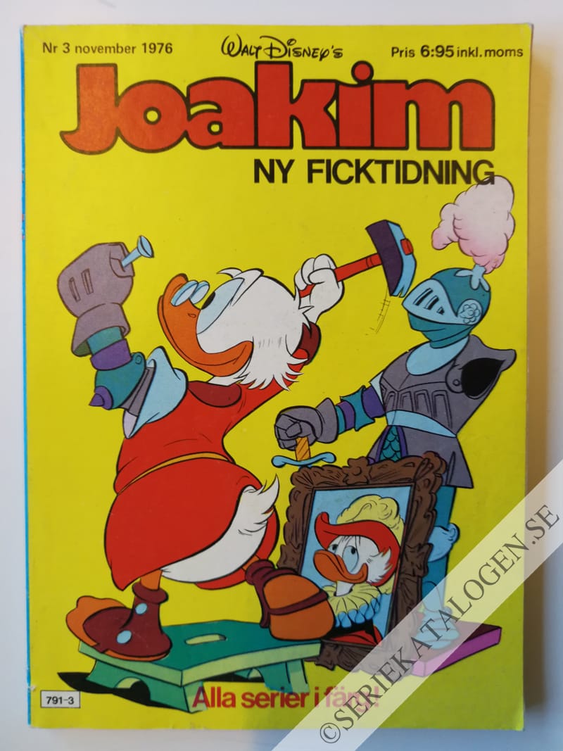 Framsida på Joakim #3 (1976)