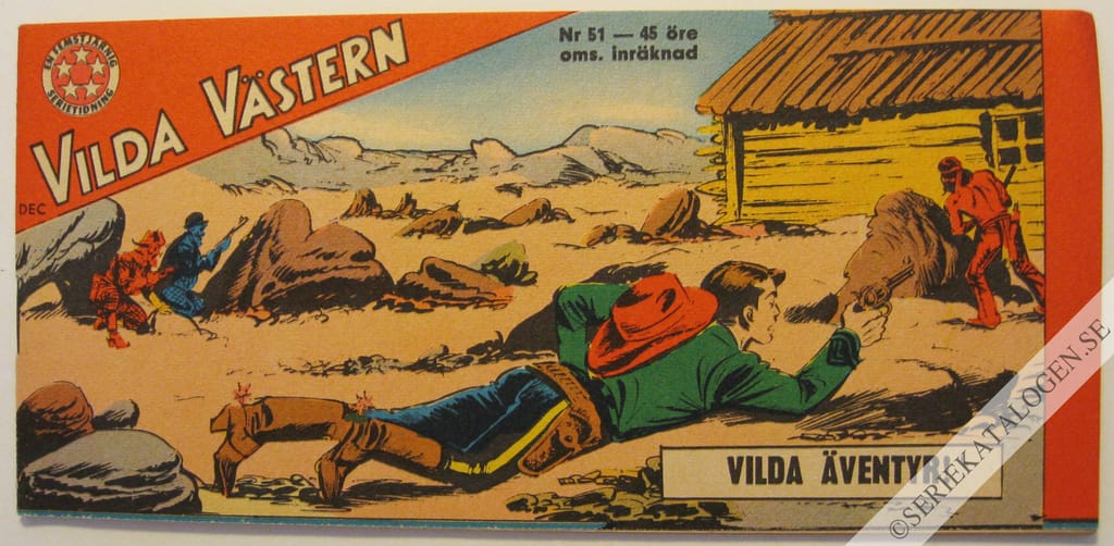 Framsida på Vilda Västern #51 (1966)
