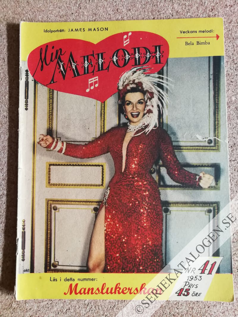 Framsida på Min melodi #41 (1953)