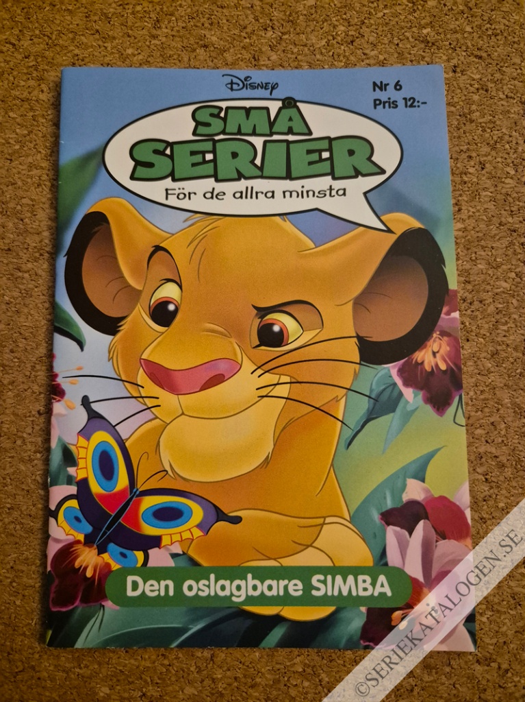 Framsida på Små serier #6 - Den oslagbare SIMBA (2004)
