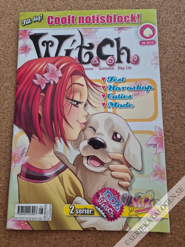 Framsida på W.i.t.c.h. #8 (2010)