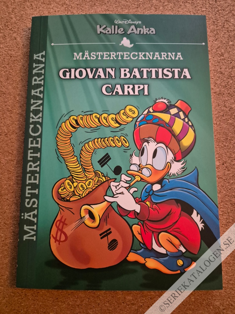 Framsida på Mästertecknarna Giovan Battista Carpi (2024)