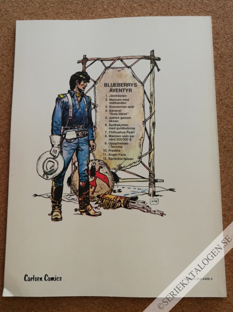 Baksida på Spräckta näsan (1986)
