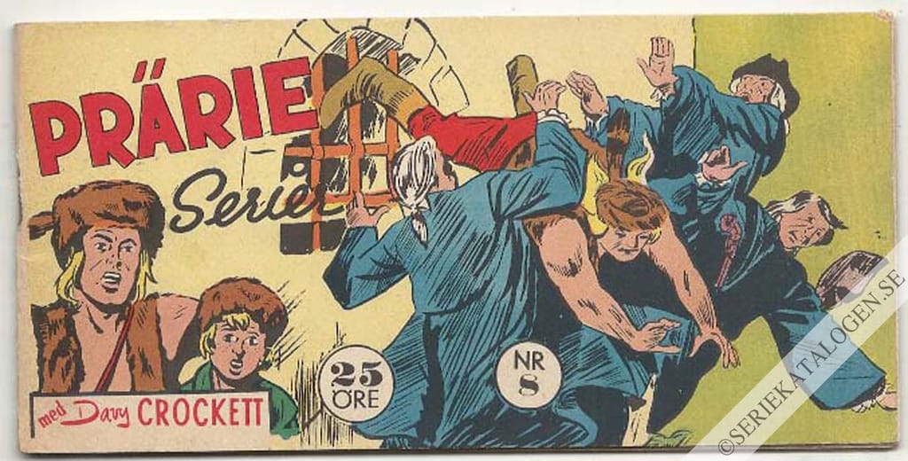 Framsida på Prärie-serier #8 (1960)